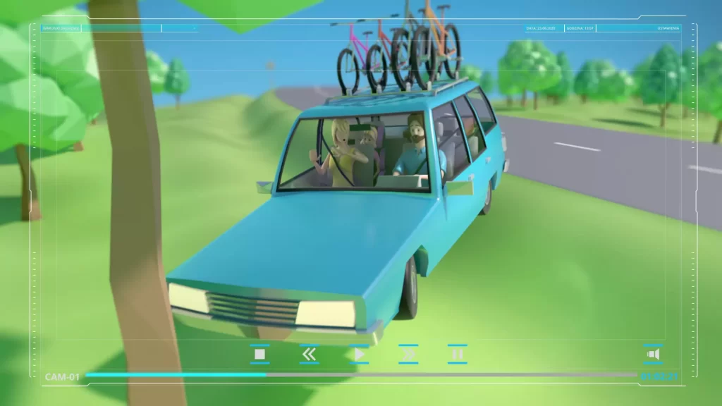 Animacja 3D Bezpieczeństwo Ruchu Drogowego 03_02 Animacja 3D Bezpieczeństwo Ruchu Drogowego