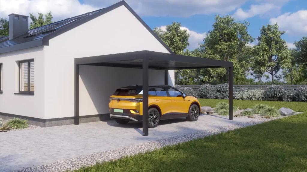 Tarasola Carport 3D animation Product Renders 003 Tarasola Carport 3D animation Product Renders
