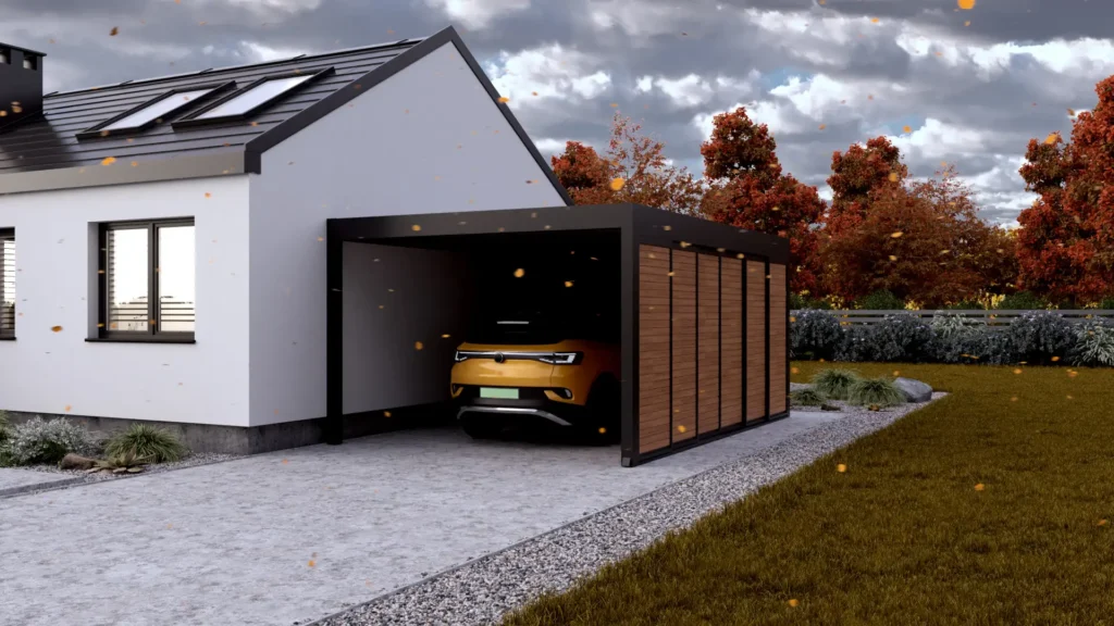 Tarasola Carport 3D animation Product Renders 011 Tarasola Carport 3D animation Product Renders