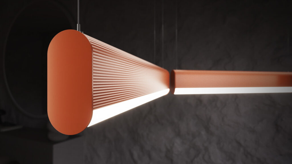 3d-product-animation-topmet-nami23-led-profile-05 Photorealistic 3D product animation of TOPMET NAMI23 custom color aluminum LED profile in modern interior