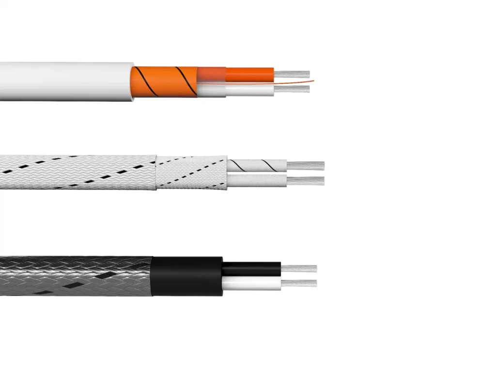 3d-product-renders-mg-wire-industrial-cables-05 Photorealistic 3D product render showing MG Wire industrial cable cross-section and copper conductor strands