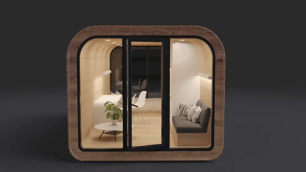 3d-product-renders-modular-panel-house-04 Photorealistic 3D product renders showing modular panel house architectural variants and structural design